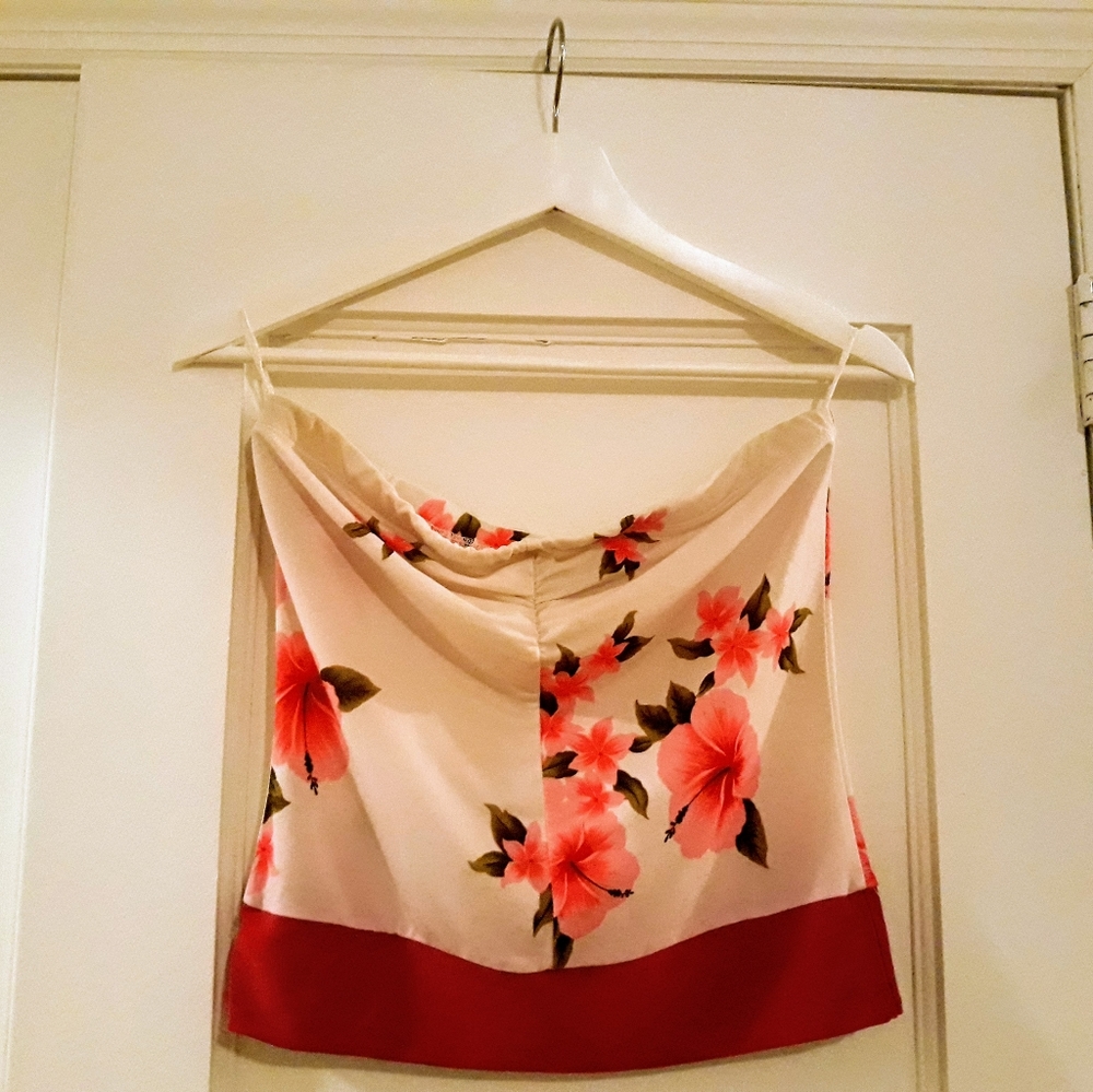 *final price* Floral Crop Top